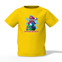 Mario Graphic Kid’s Yellow Printed T-Shirt