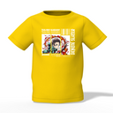 Demon Slayer Graphic Kid’s Yellow Printed T-Shirt