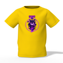Ginger Graphic Kid’s Yellow Printed T-Shirt