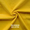 Amhi Mumbaikar Yellow Round Neck Unisex T-shirt | Marathi Designs