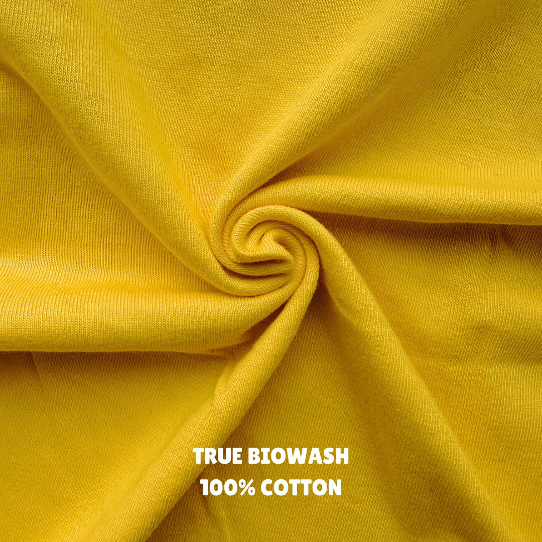 Kokan Chi Chedva Yellow Round Neck Unisex T-shirt | Marathi Designs
