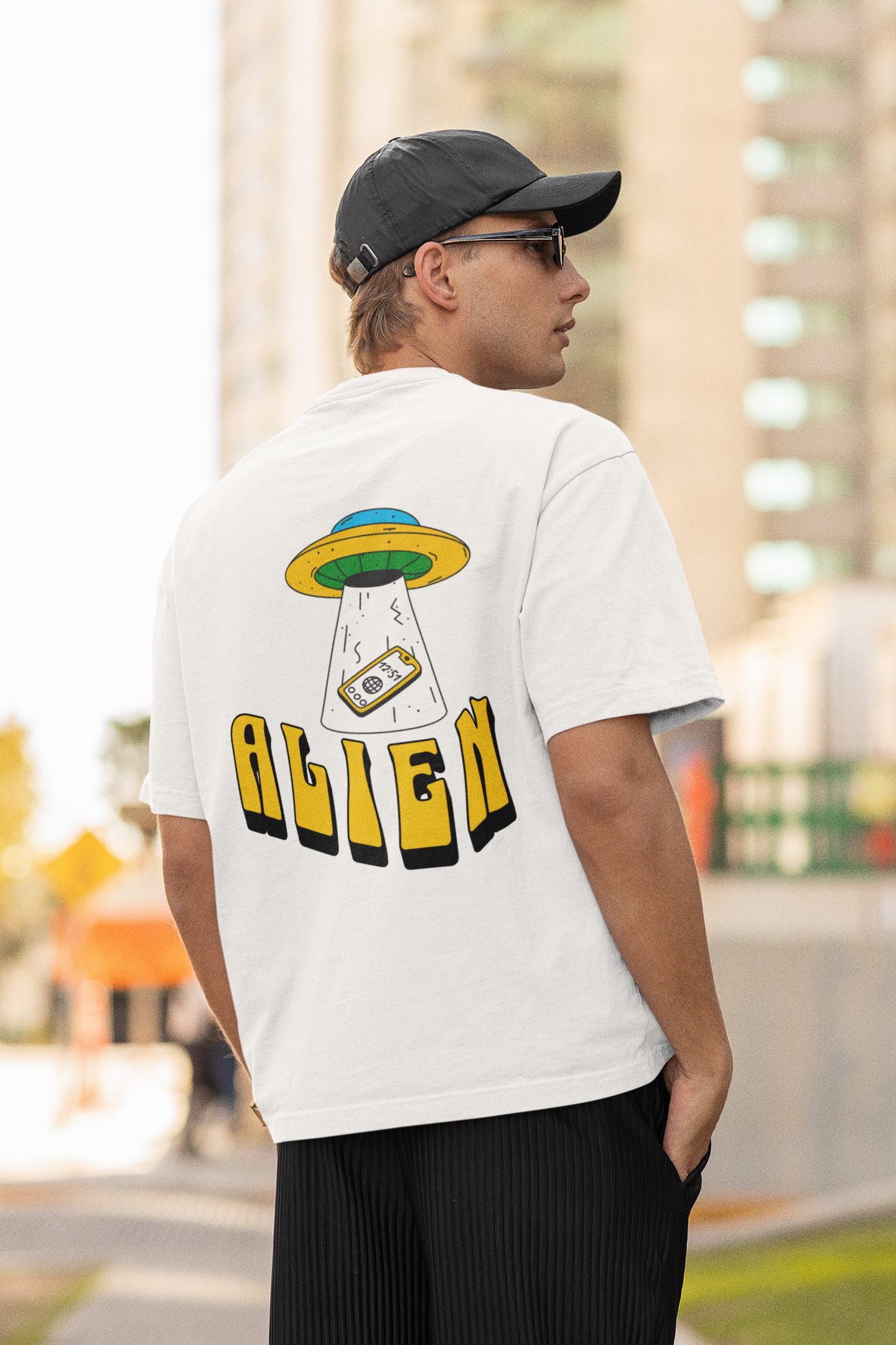 Alien oversized t-shirt