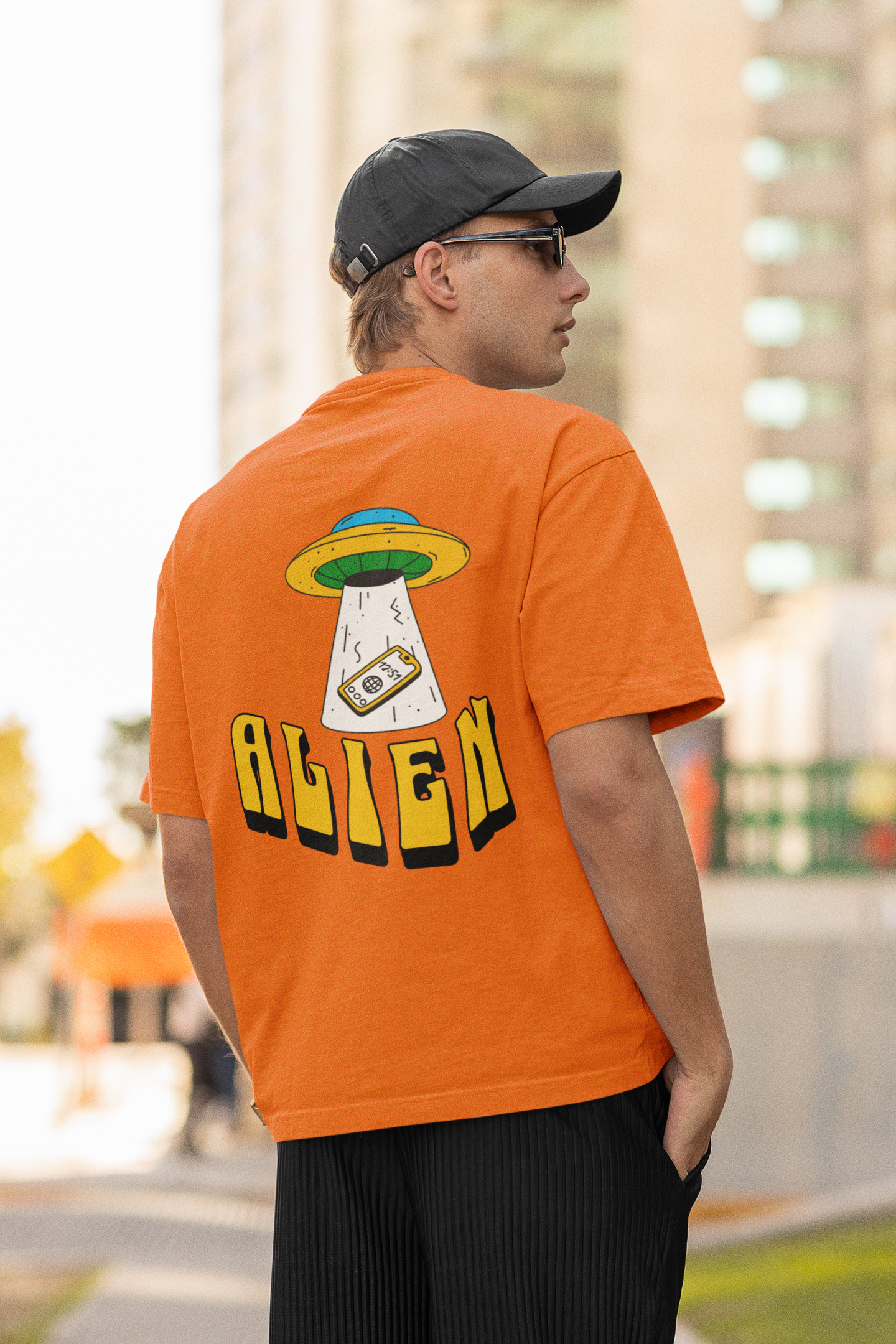 Alien oversized t-shirt