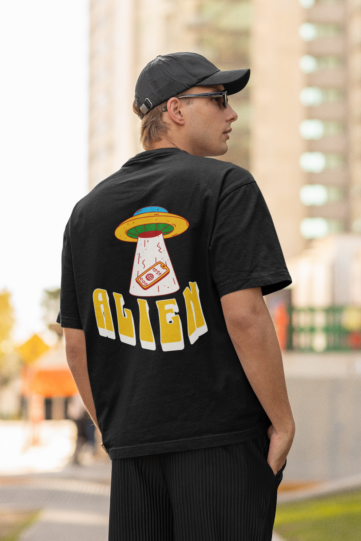 Alien oversized t-shirt