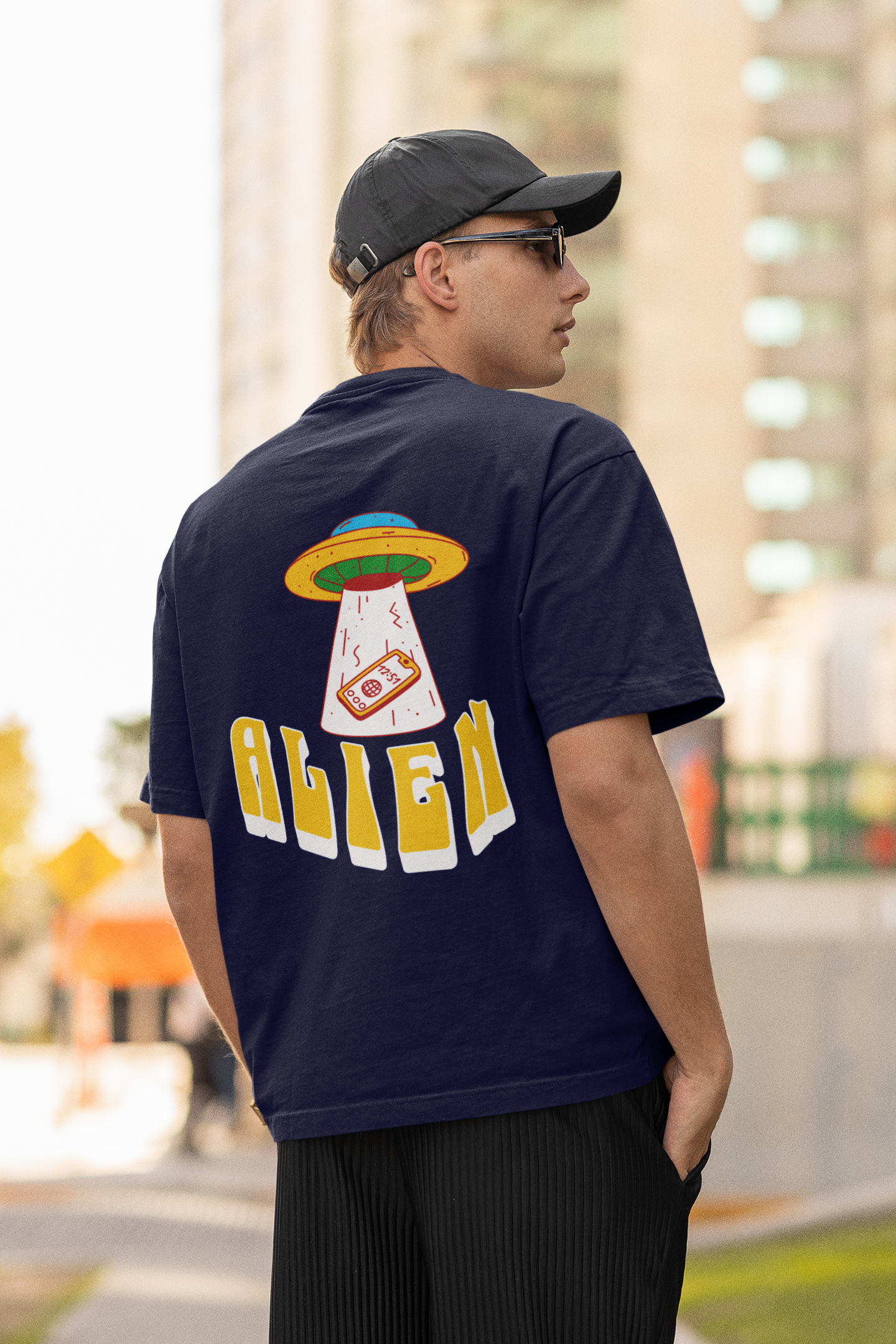 Alien oversized t-shirt