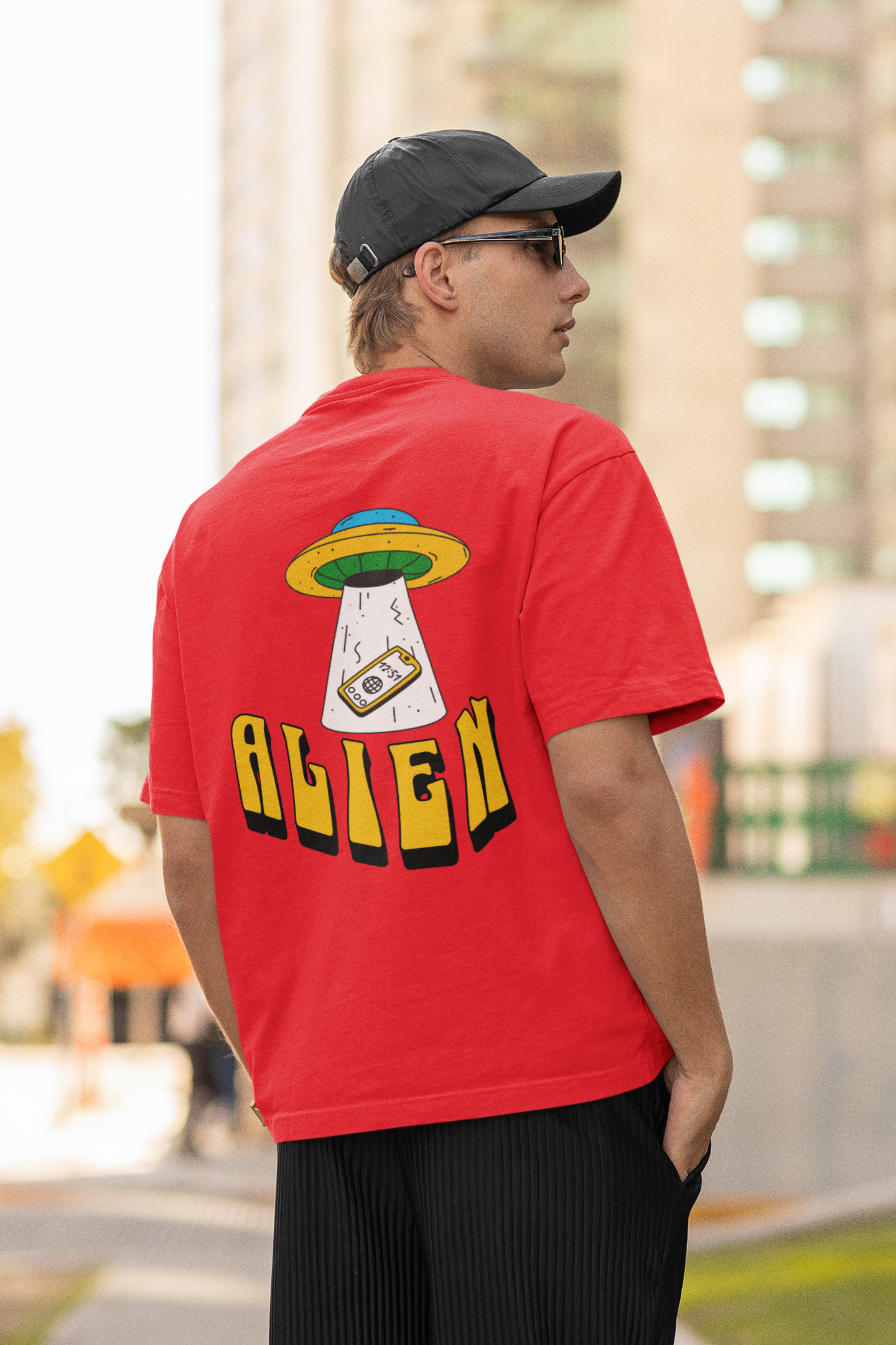 Alien oversized t-shirt