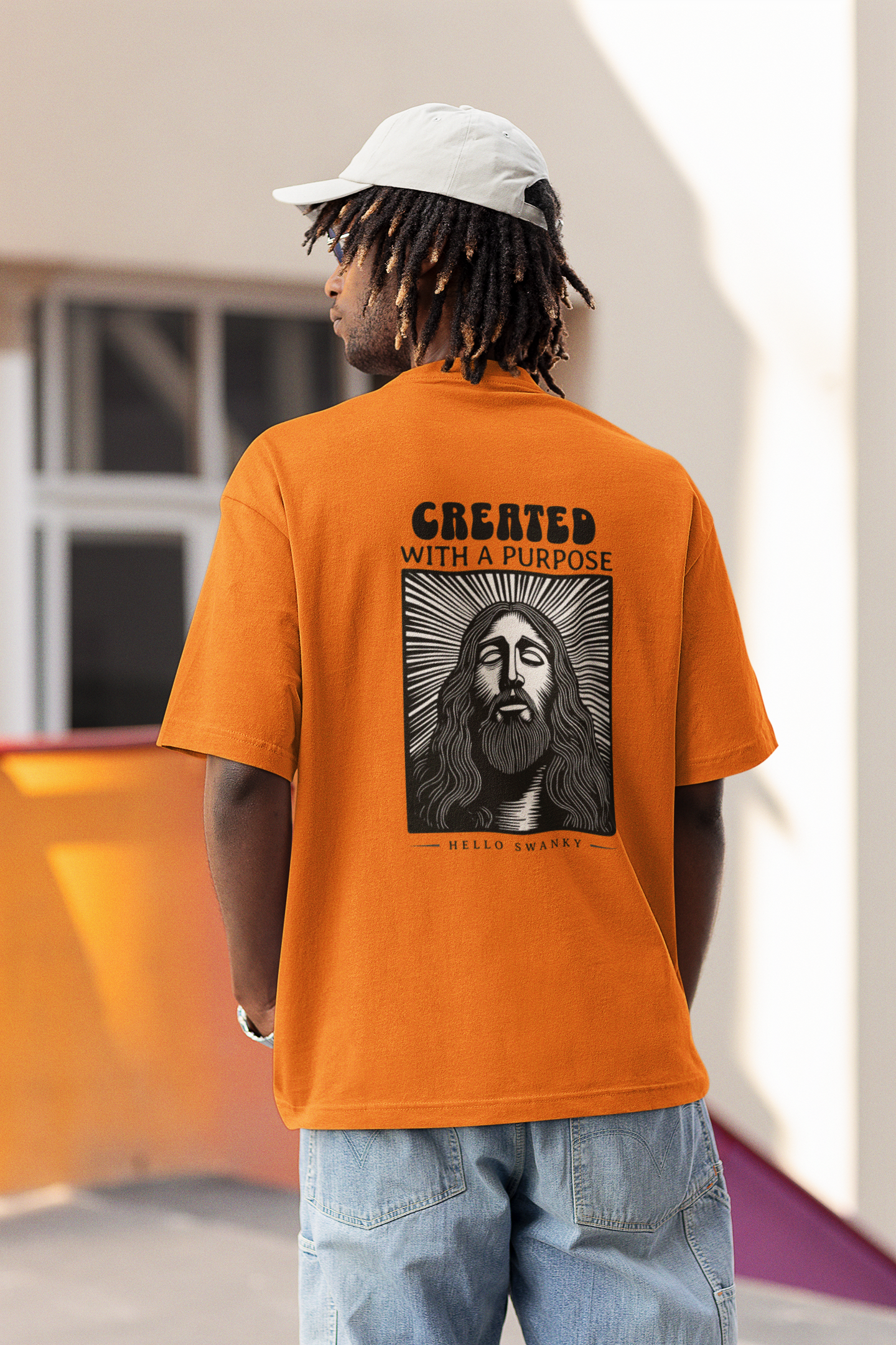 Purpose oversized t-shirt