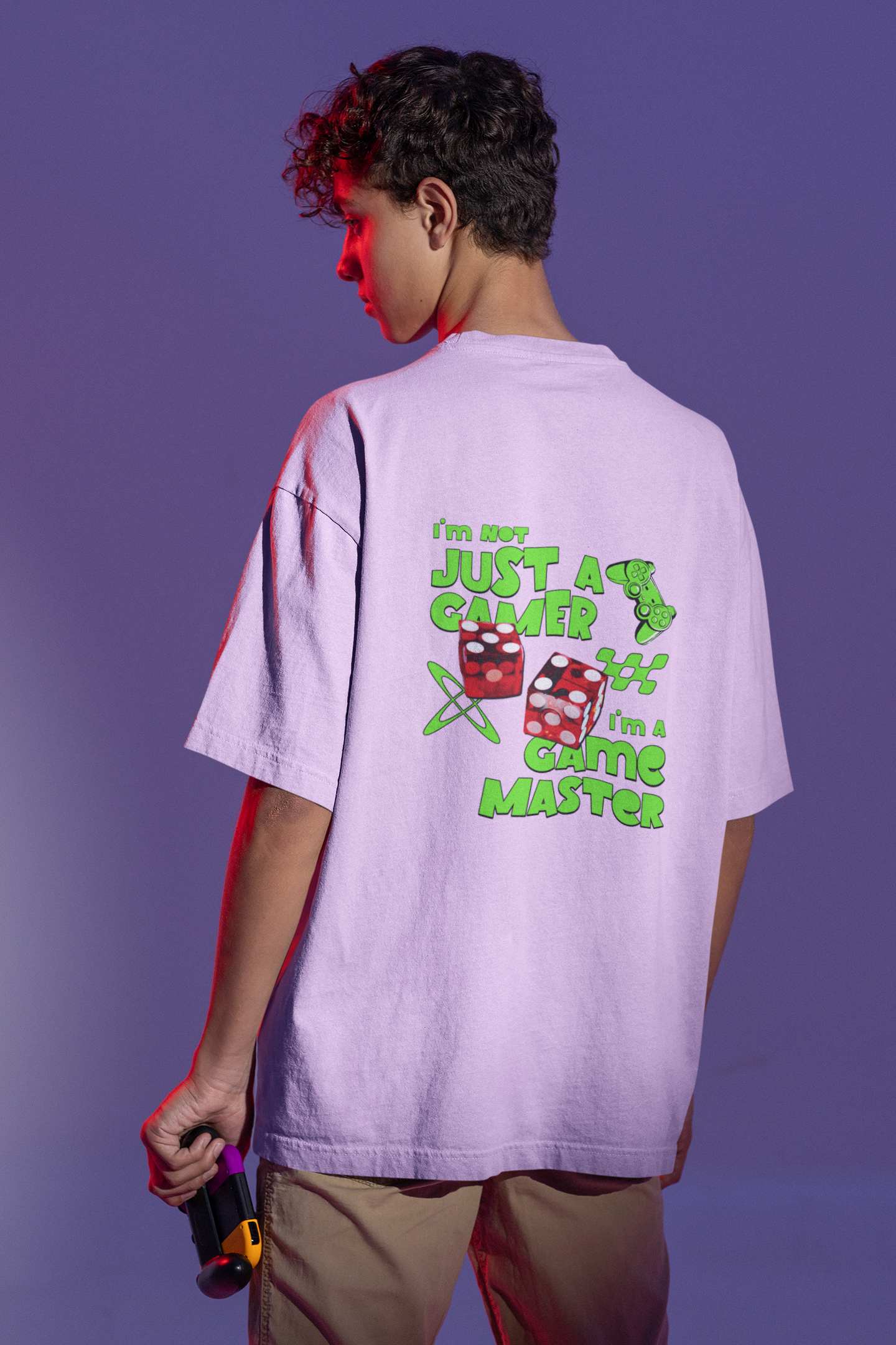Game master oversized t-shirt