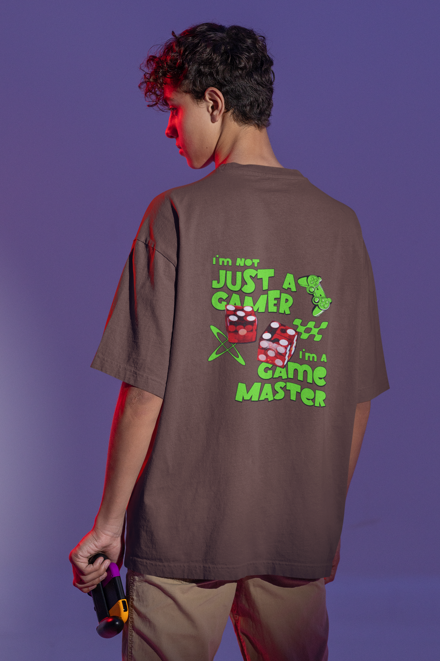 Game master oversized t-shirt