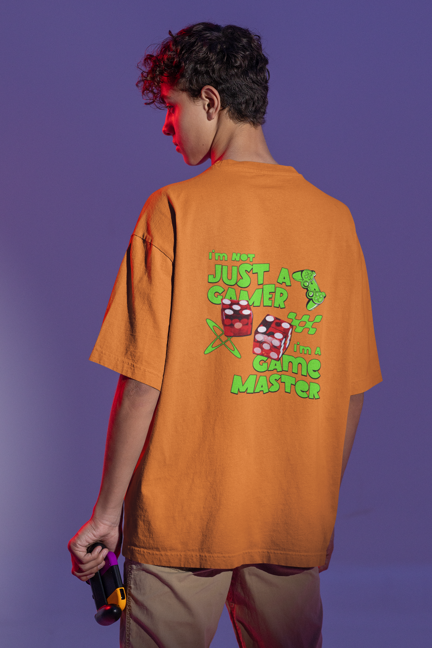 Game master oversized t-shirt