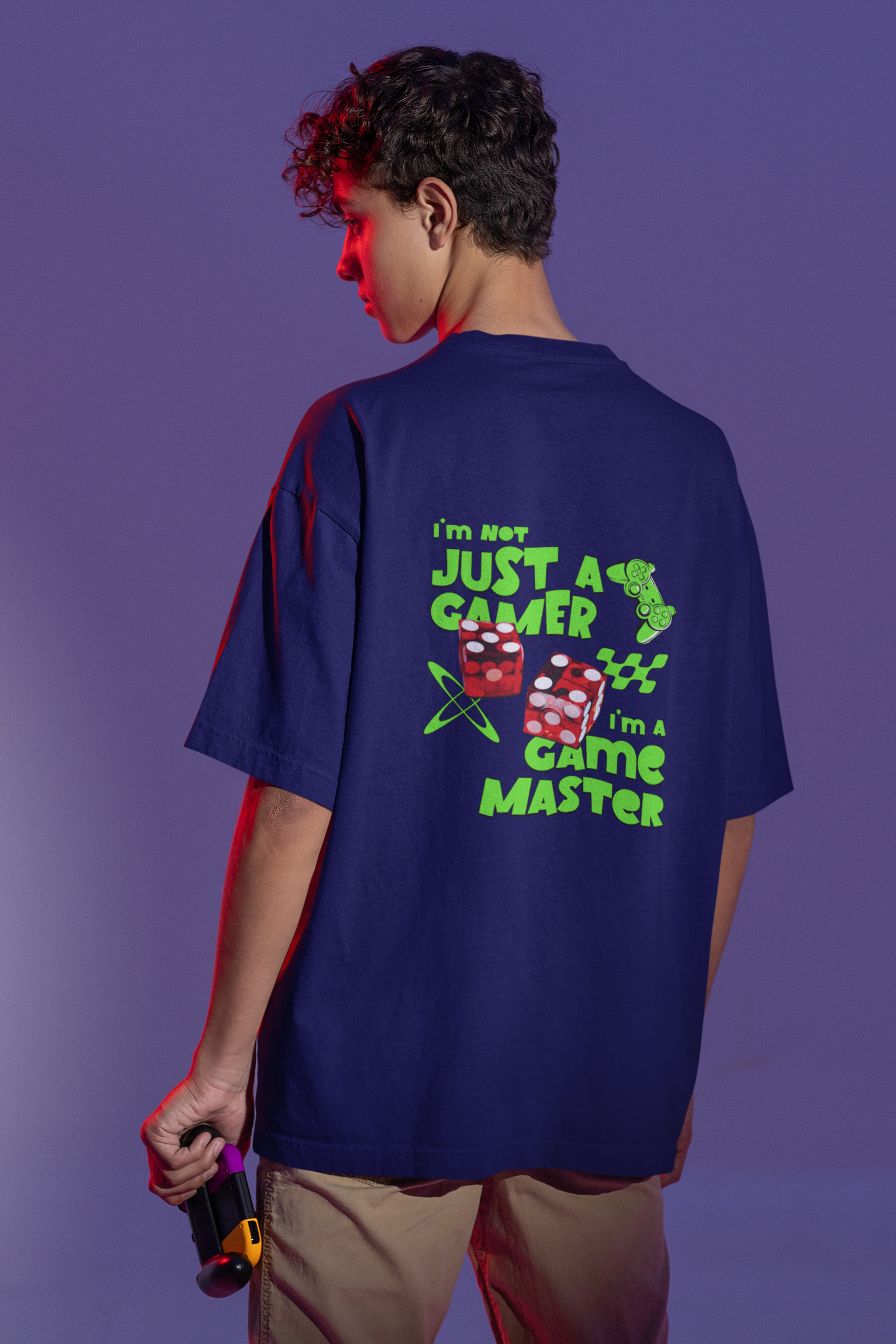 Game master oversized t-shirt