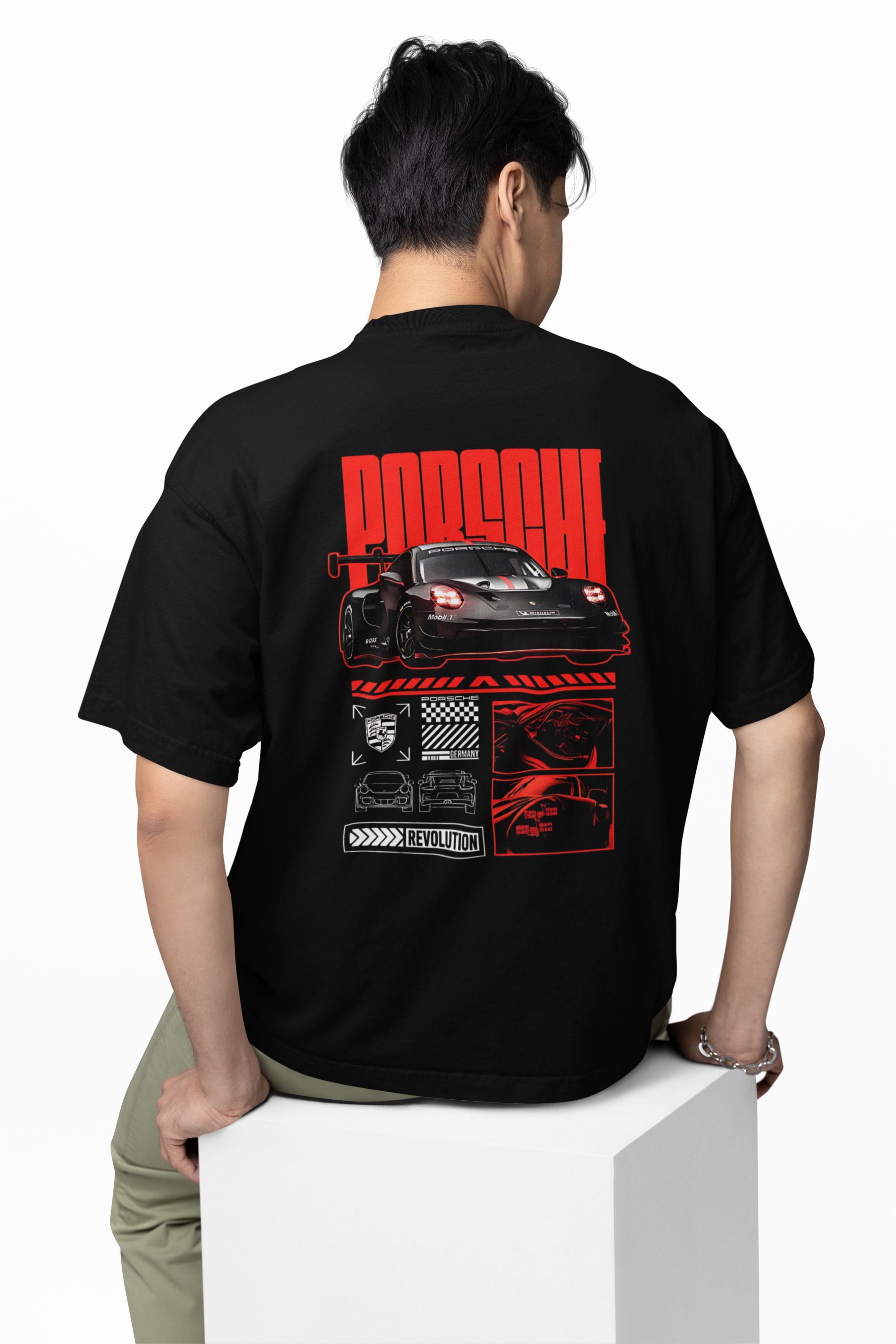 Porsche Revolution Oversized T-Shirt