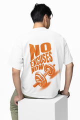 No Excuses Now Oversized T-Shirt