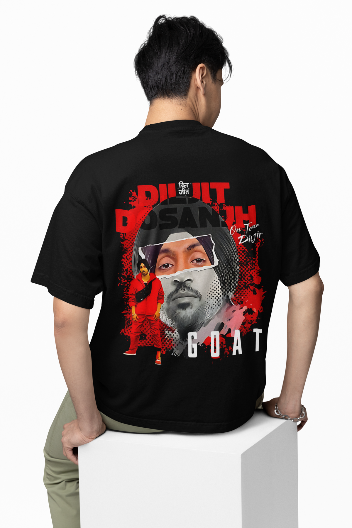 Diljit G. O. A. T. Oversized T-Shirt