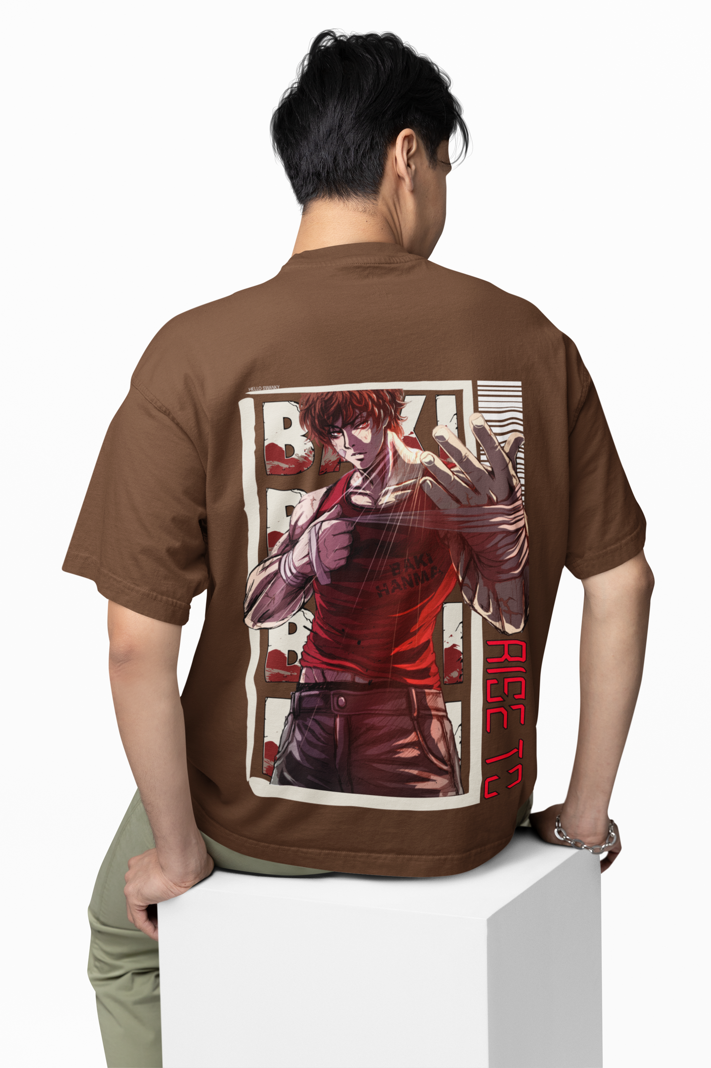 Baki Hanma T-Shirts Fierce Martial Arts Anime for Fight Fans
