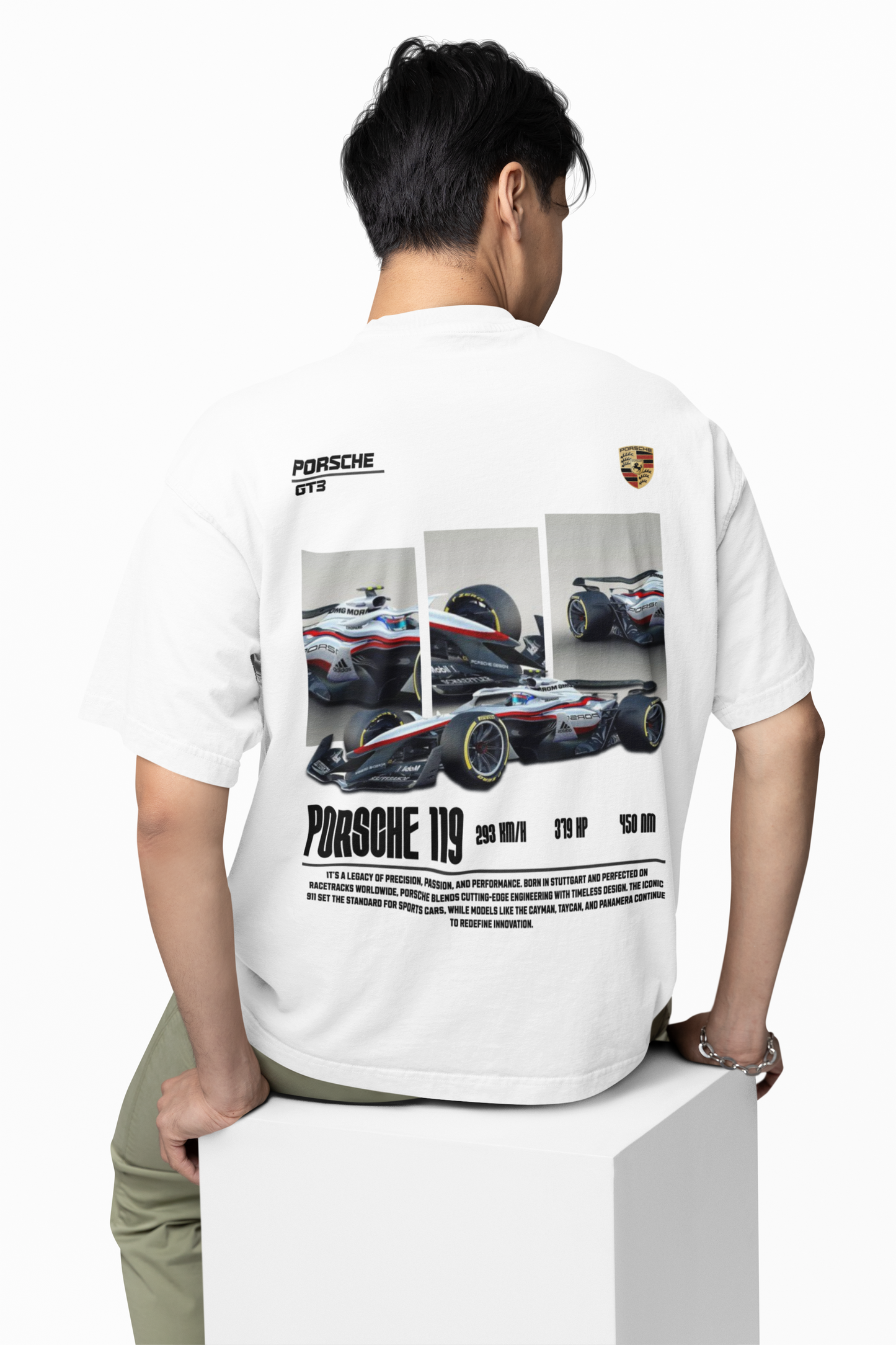 Porsche GT3 119 Oversized T-Shirt