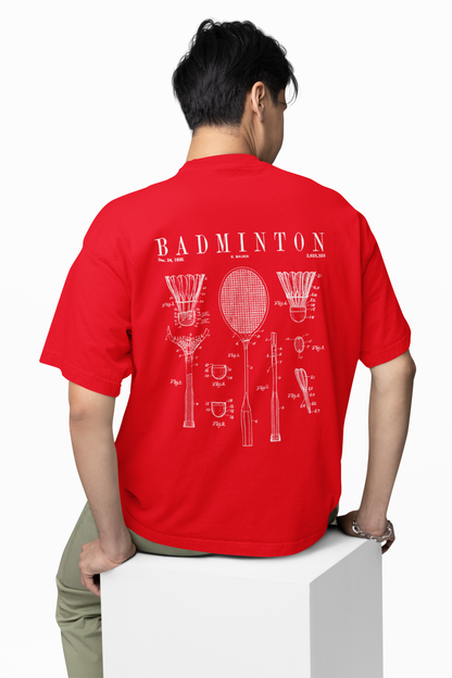 Game. Set. Smash. Oversized T-Shirt