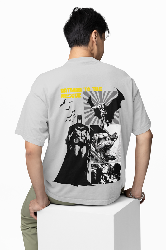 Rescue Batman Oversized T-shirt