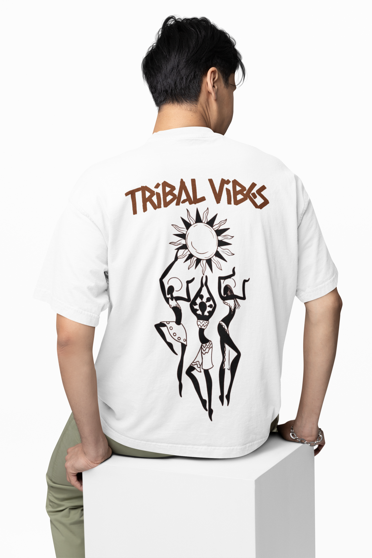 Tribal Vibes Oversized T-Shirts