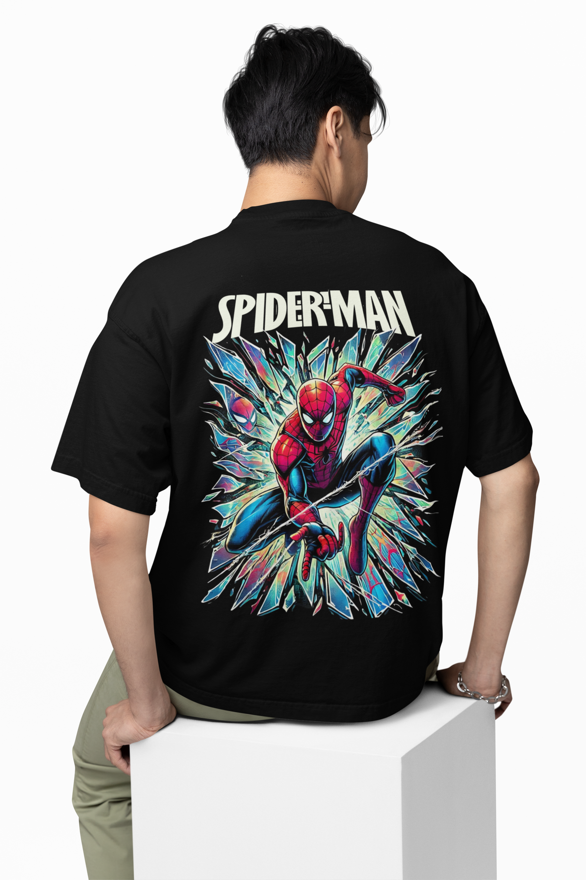 Shattered Dimensions Spider-Man Oversized T-Shirt