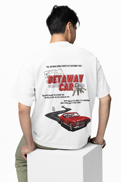 Gateway Car Oversized T-Shirt – Bold Graphic Streetwear
