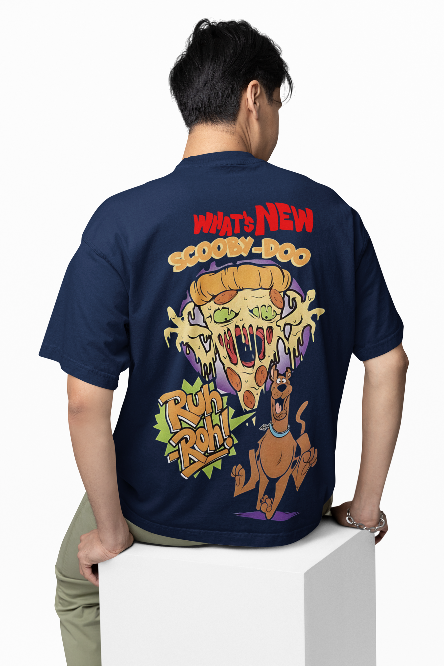 Scooby Doo Cartoon Oversized T-Shirt Bold Streetwear Style
