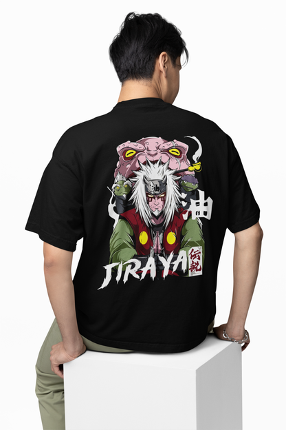 Jiraya Oversized T-Shirt Anime Streetwear Style