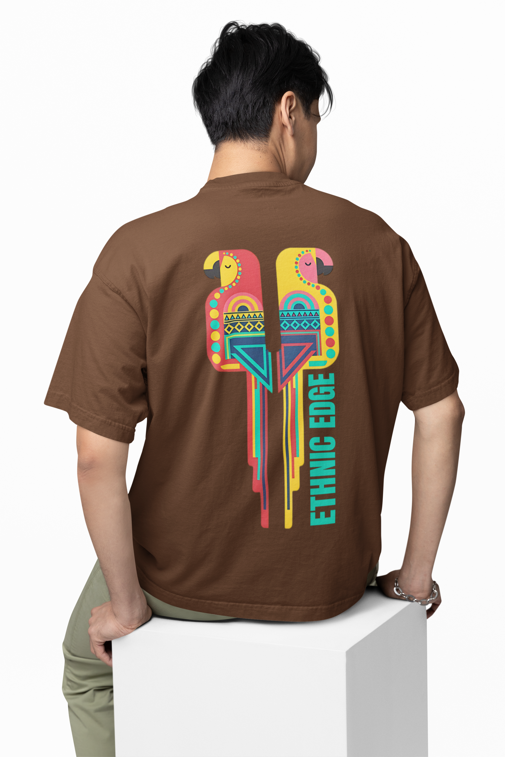 Ethnic Edge Oversized T-Shirts