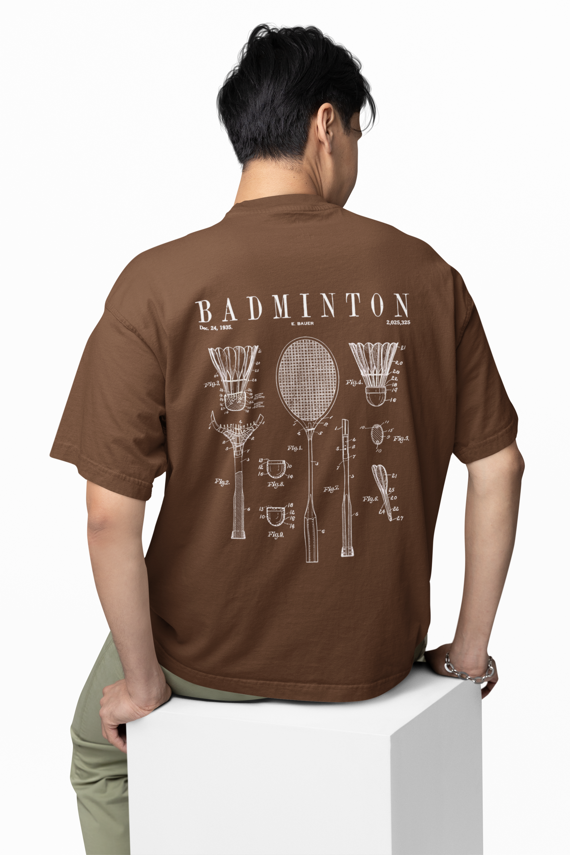 Game. Set. Smash. Oversized T-Shirt