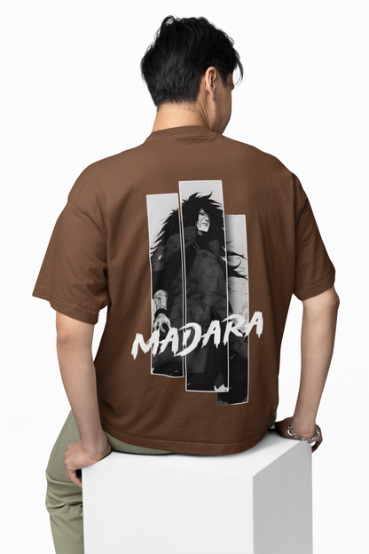 Madara Uchiha Oversized T-Shirt Bold Anime Streetwear