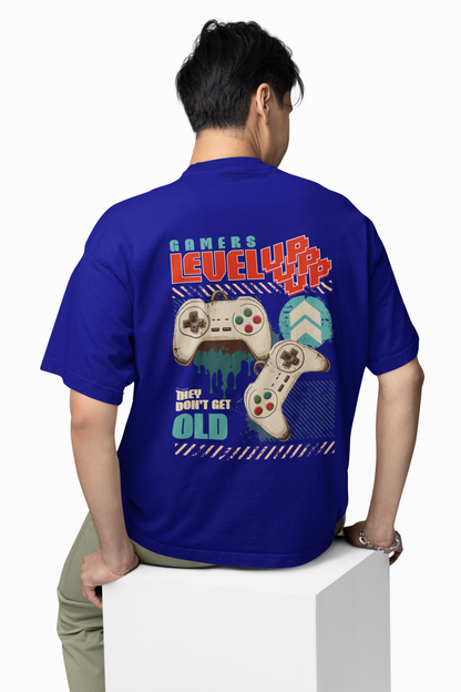 Level Up Oversized T-Shirt for Modern Casual Wear