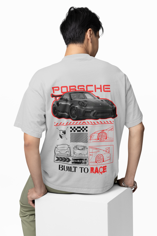 Porsche Build To Race Oversized T-Shirt