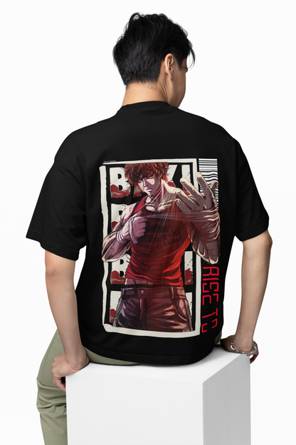 Baki Hanma T-Shirts Fierce Martial Arts Anime for Fight Fans