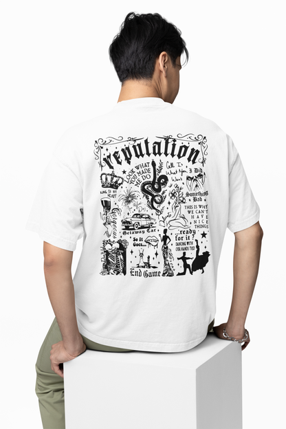 Taylor's Version Oversized T-Shirt for Fans Streetwear Tees