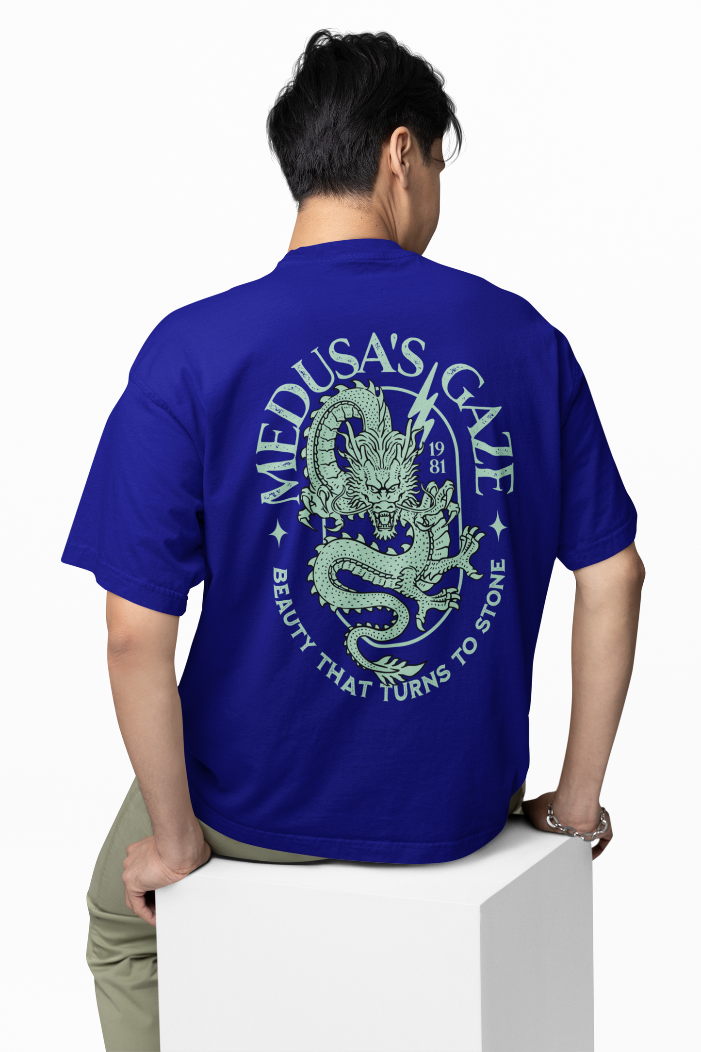 Medusa's Gaze Oversized T-Shirt
