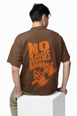No Excuses Now Oversized T-Shirt