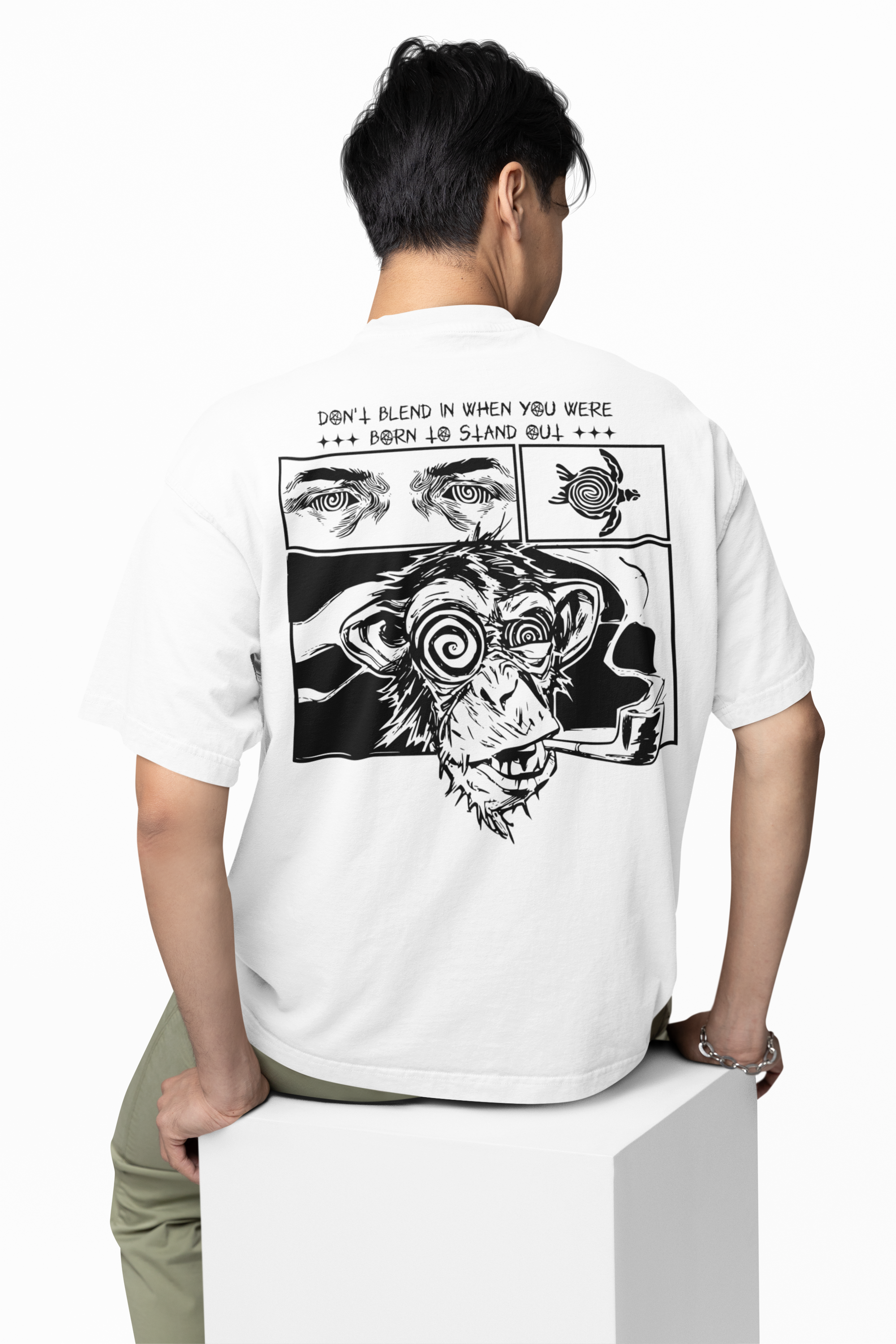 Born To Stand Out Oversized T-Shirt