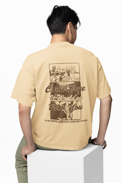 Wishes Come True Oversized T-Shirt for Dreamy Streetwear