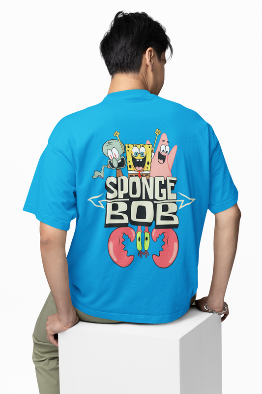 SpongeBob Cartoon Oversized T-Shirt