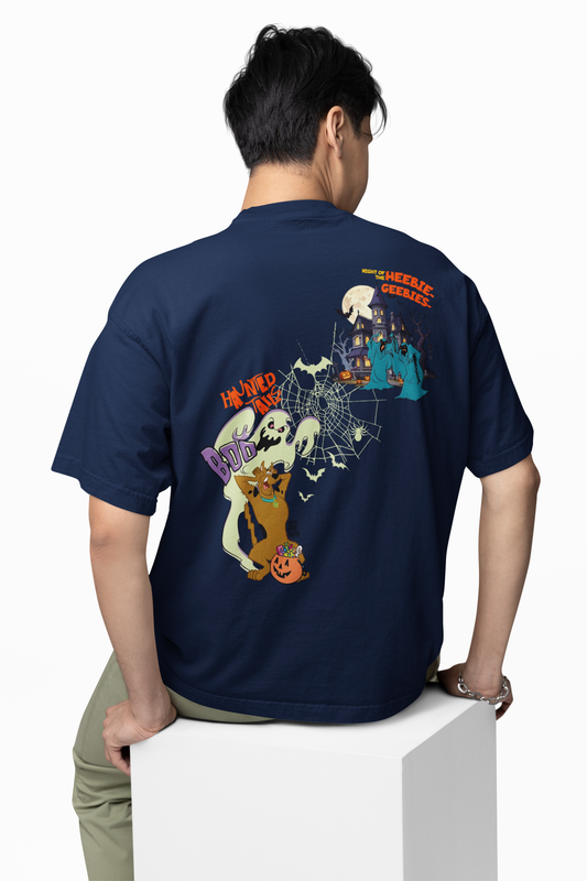 Scooby Doo Cartoon Oversized T-Shirt Fun Vintage Print Style