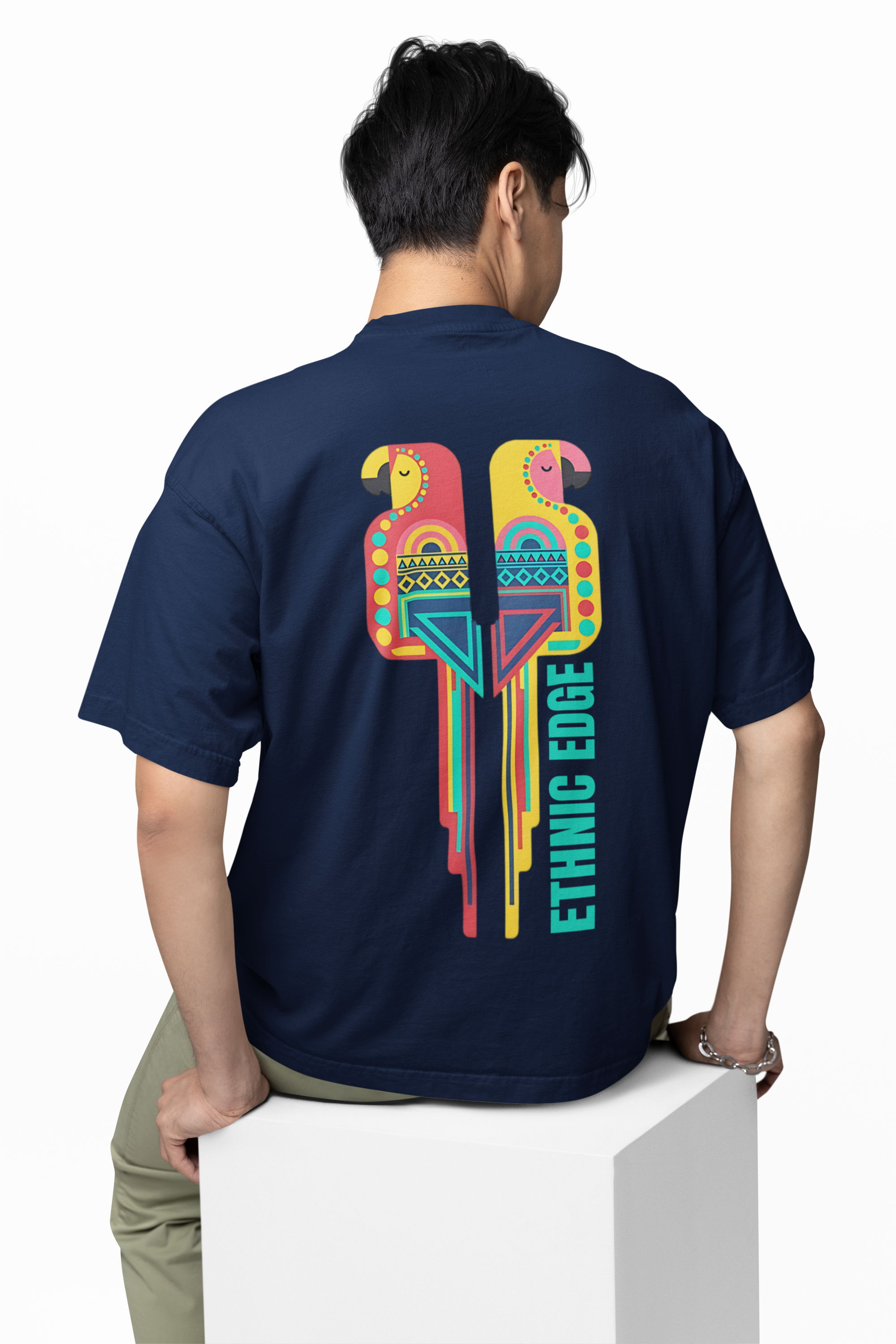 Ethnic Edge Oversized T-Shirts