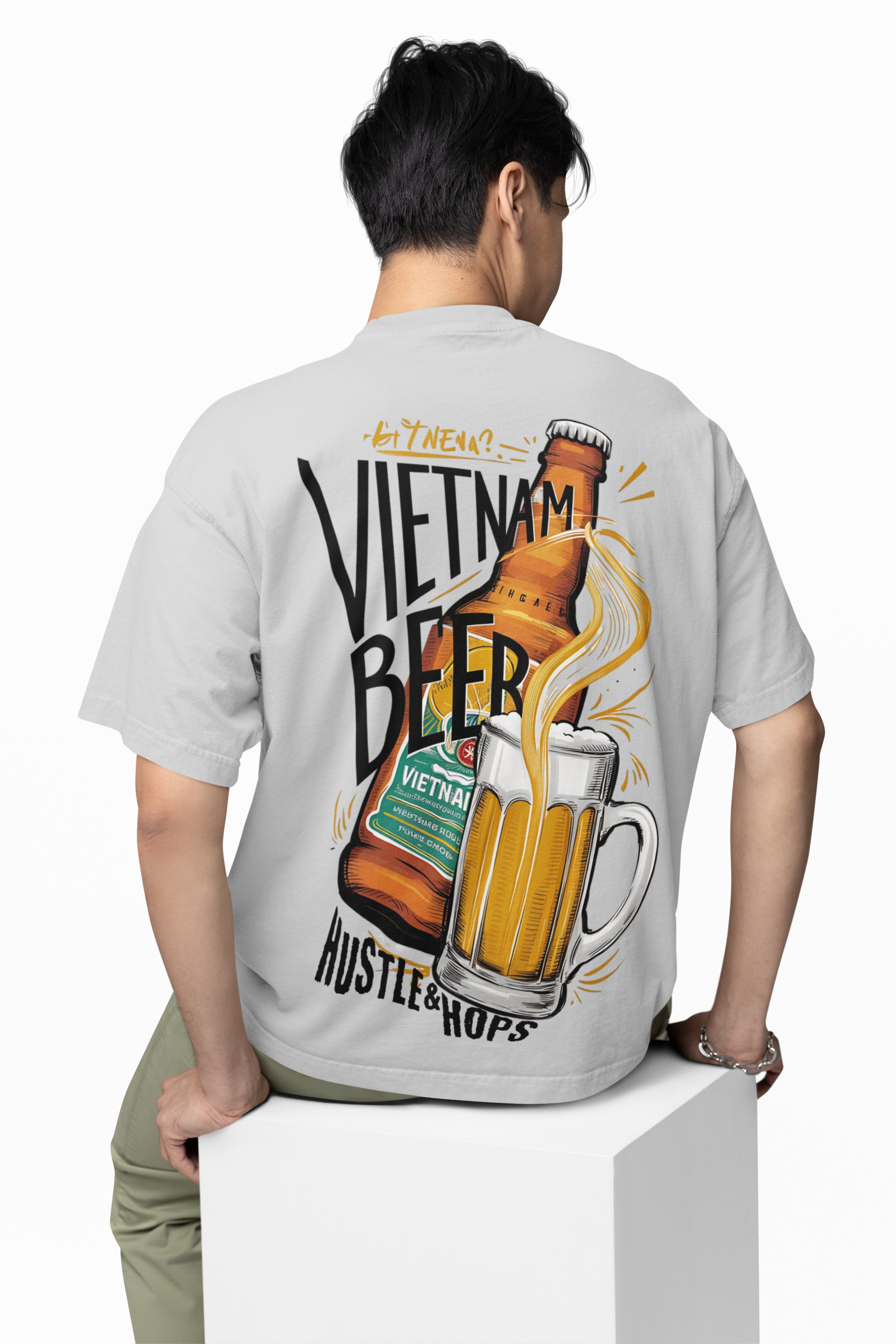 Hustle And Hopes Oversized T-Shirt
