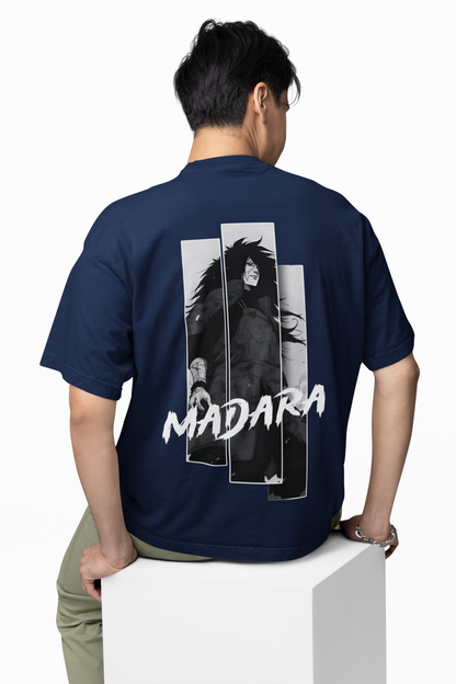 Madara Uchiha Oversized T-Shirt Bold Anime Streetwear
