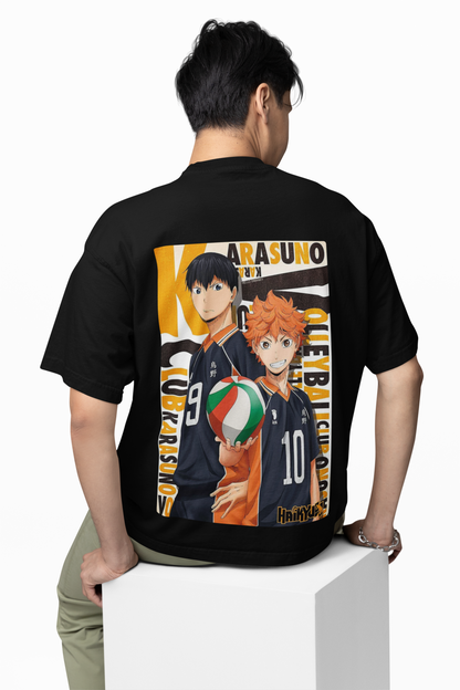 Haikyu Oversized T-Shirt Bold Anime-Inspired Streetwear