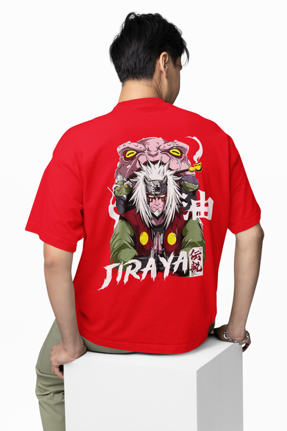 Jiraya Oversized T-Shirt Anime Streetwear Style