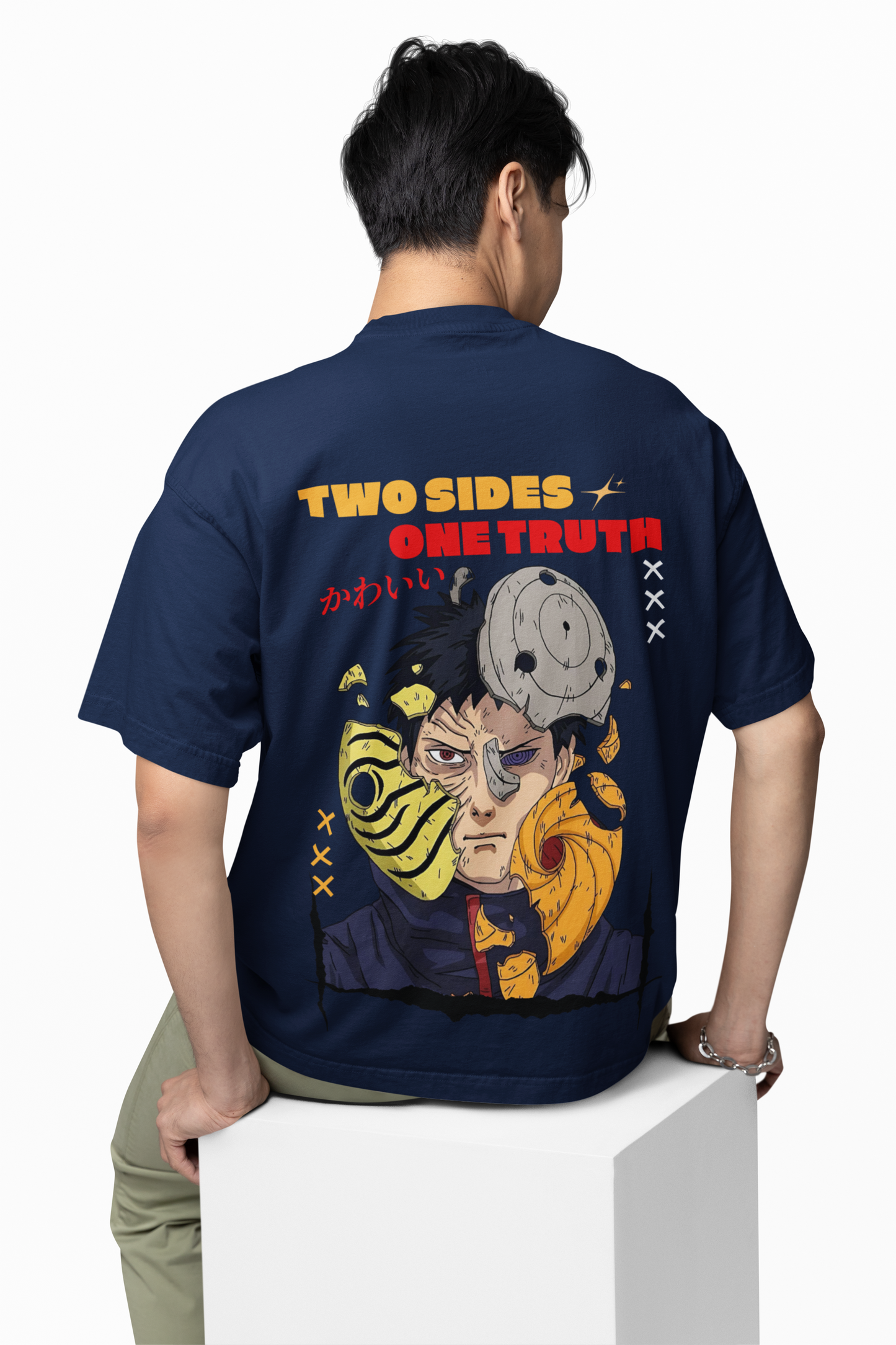 Two Side One Truth Oversized T-Shirt