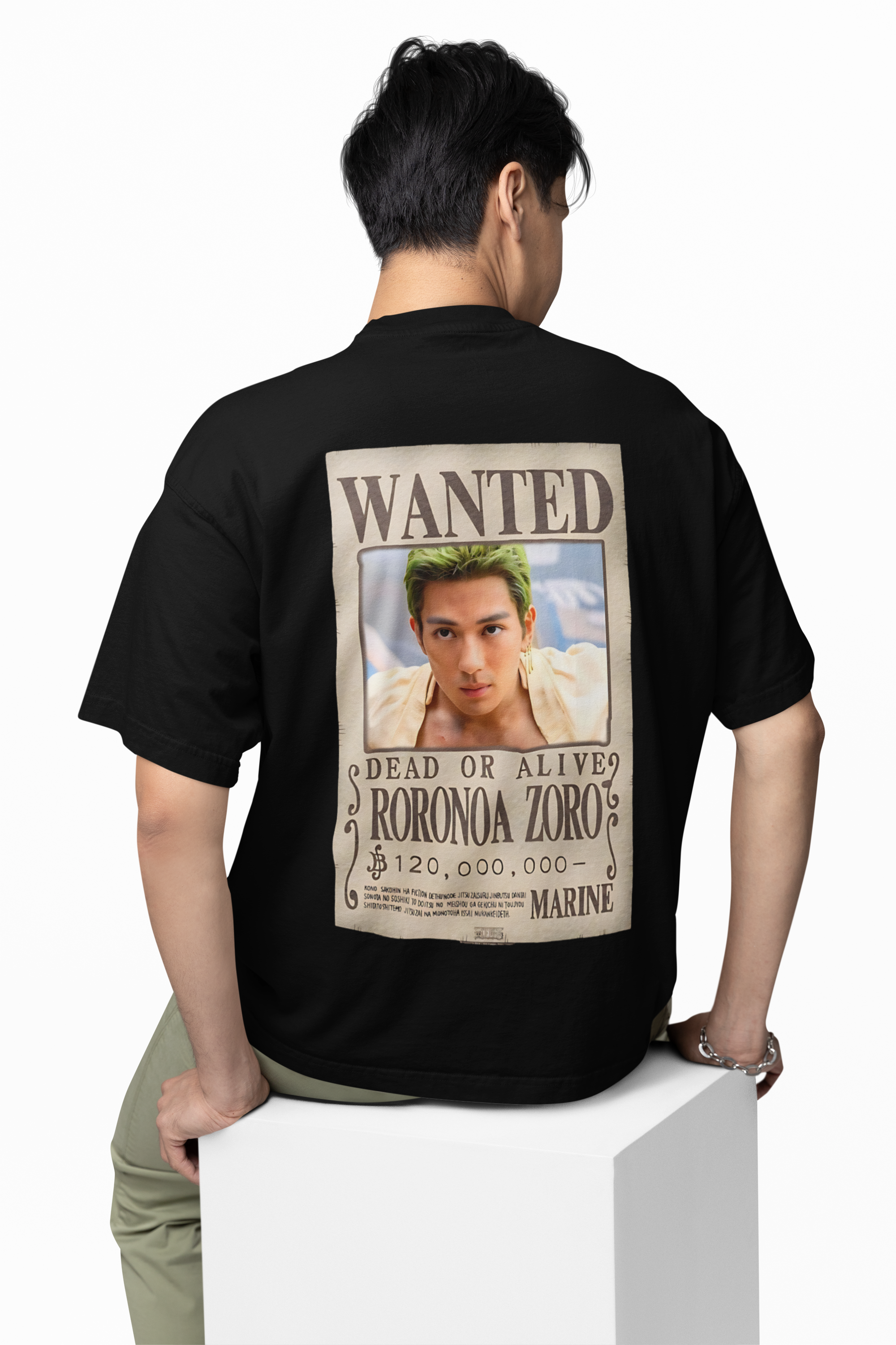 Wanted Zoro Oversized T-Shirt