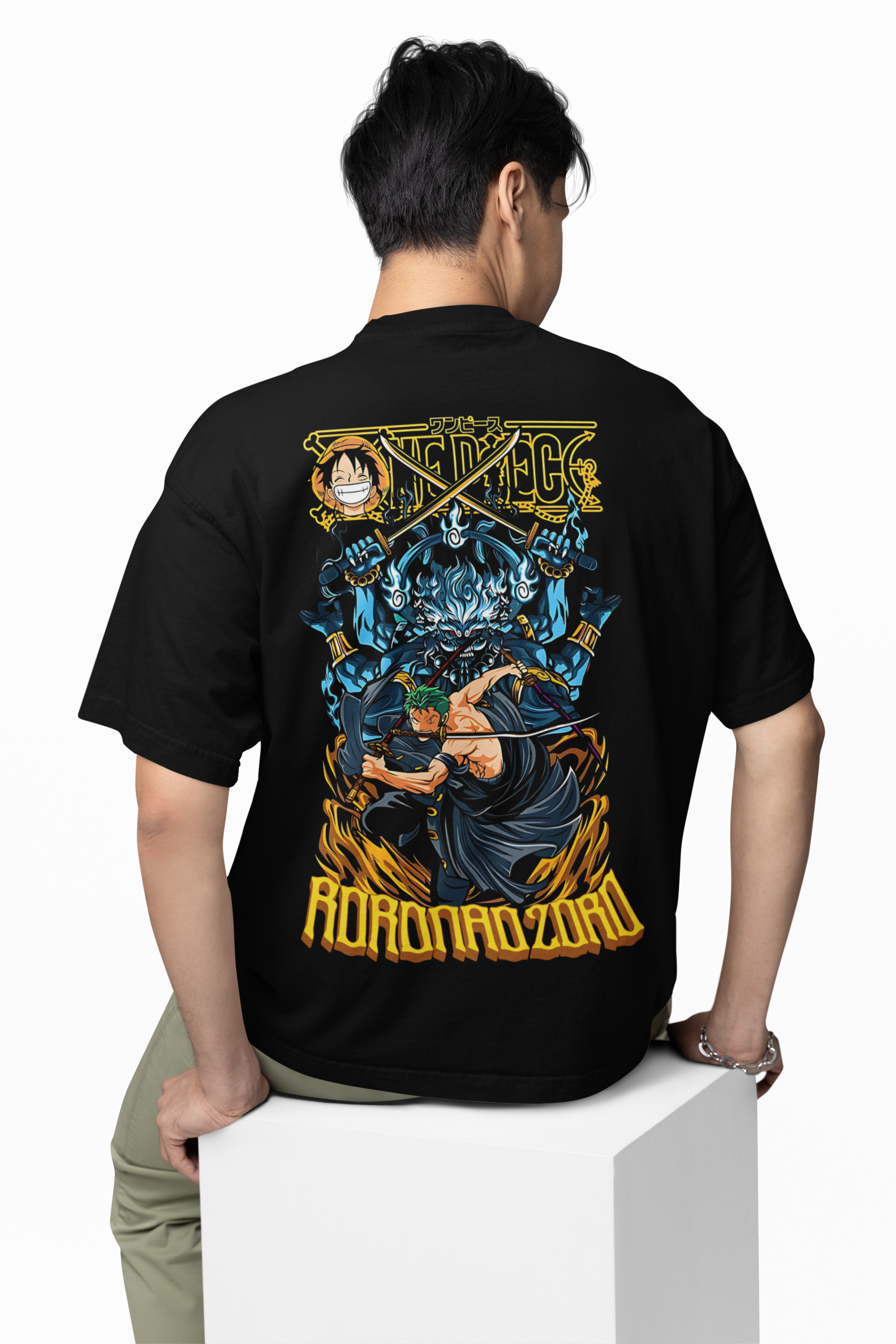 Zoro Anime Edition Oversized T-Shirt