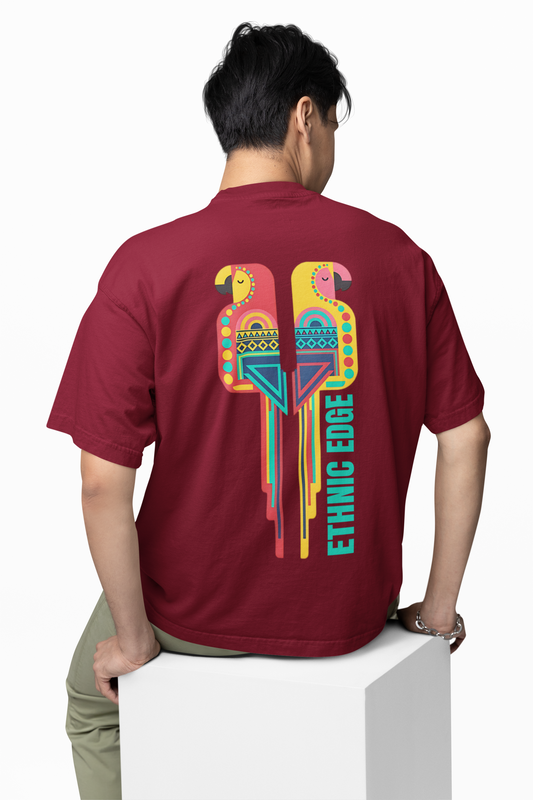 Ethnic Edge Oversized T-Shirts