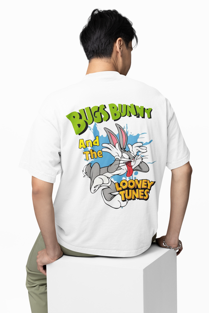 Bunny Bugs Cartoon Oversized T Shirt Fun Anime Graphic Tee